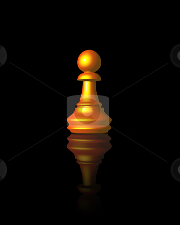 To use this stock image in your creative project, please select the size you need over to the right and click the "Add to Cart" button.
Your downloaded image will come with the Cutcaster watermark removed so don’t worry about the watermark you see on this page. Pawn stock photo, Golden chess pawn on black background - 3d illustration by J?