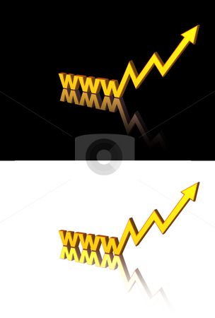 To use this stock image in your creative project, please select the size you need over to the right and click the "Add to Cart" button.
Your downloaded image will come with the Cutcaster watermark removed so don’t worry about the watermark you see on this page. Web trend stock photo, Golden www letters with business graph- 3d illustration by J?