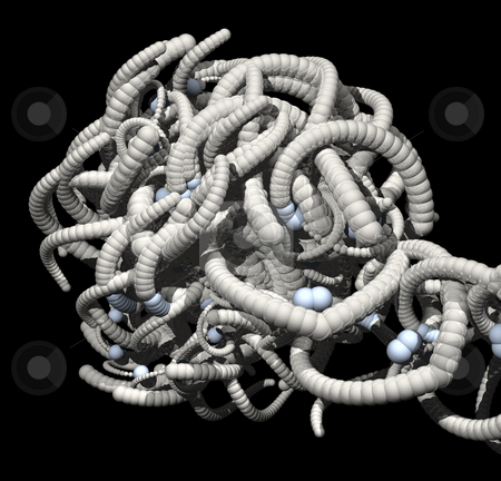 To use this stock image in your creative project, please select the size you need over to the right and click the "Add to Cart" button.
Your downloaded image will come with the Cutcaster watermark removed so don’t worry about the watermark you see on this page. Alive stock photo, Abstract organic tentacles on black background - 3d illustration by J?