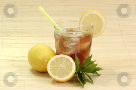 To use this stock image in your creative project, please select the size you need over to the right and click the "Add to Cart" button.
Your downloaded image will come with the Cutcaster watermark removed so don’t worry about the watermark you see on this page. Lemon ice tea_10 stock photo, A glass full of Ice Tea with a lemon slice on bright background by Birgit Reitz-Hofmann