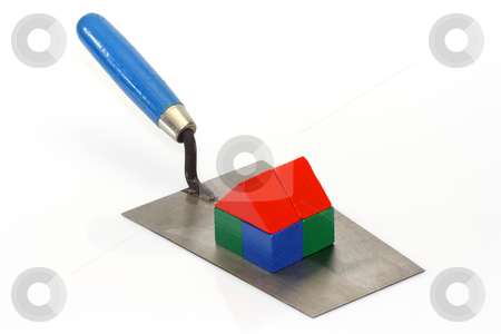 To use this stock image in your creative project, please select the size you need over to the right and click the "Add to Cart" button.
Your downloaded image will come with the Cutcaster watermark removed so don’t worry about the watermark you see on this page. Construction stock photo, Trowel with toy bricks on bright background by Birgit Reitz-Hofmann