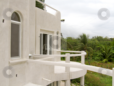 To use this stock image in your creative project, please select the size you need over to the right and click the "Add to Cart" button.
Your downloaded image will come with the Cutcaster watermark removed so don’t worry about the watermark you see on this page. Unfinished balcony stock photo, Unfinished balcony showing the cement core by Shi Liu