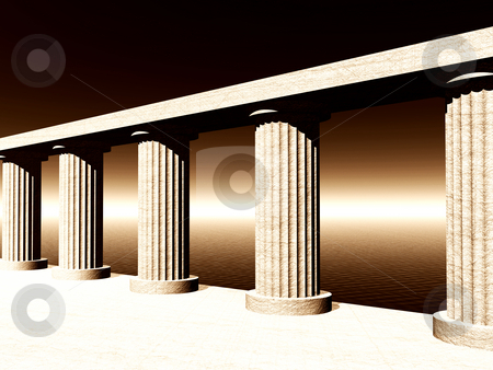To use this stock image in your creative project, please select the size you need over to the right and click the "Add to Cart" button.
Your downloaded image will come with the Cutcaster watermark removed so don’t worry about the watermark you see on this page. Atlantis stock photo, Old pillars at the ocean - 3d illustration by J?