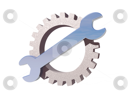 To use this stock image in your creative project, please select the size you need over to the right and click the "Add to Cart" button.
Your downloaded image will come with the Cutcaster watermark removed so don’t worry about the watermark you see on this page. Wrench gear logo stock photo, Wrench and gear logo on white background - 3d illustration by J?