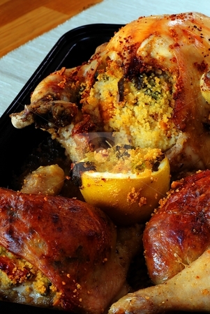 To use this stock image in your creative project, please select the size you need over to the right and click the "Add to Cart" button.
Your downloaded image will come with the Cutcaster watermark removed so don’t worry about the watermark you see on this page. Filled chickn vertical stock photo, Filled baked chicken with lemon and herbs vertical by Juraj Kovacik