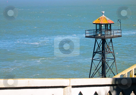 To use this stock image in your creative project, please select the size you need over to the right and click the "Add to Cart" button.
Your downloaded image will come with the Cutcaster watermark removed so don’t worry about the watermark you see on this page. Alcatraz watch tower stock photo, Alcatraz watch tower with water background by Jaime Pharr