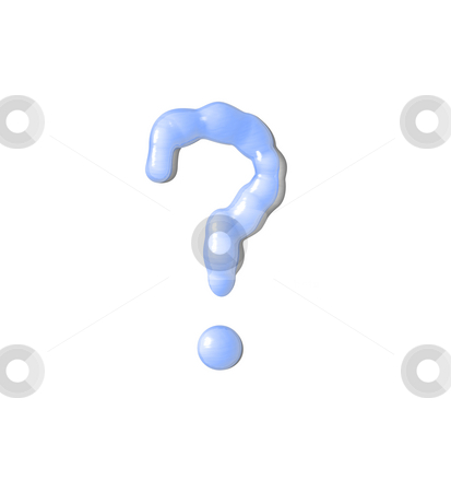 To use this stock image in your creative project, please select the size you need over to the right and click the "Add to Cart" button.
Your downloaded image will come with the Cutcaster watermark removed so don’t worry about the watermark you see on this page. Question mark stock photo, Liquid question mark on white background - 3d illustration by J?
