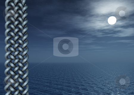 To use this stock image in your creative project, please select the size you need over to the right and click the "Add to Cart" button.
Your downloaded image will come with the Cutcaster watermark removed so don’t worry about the watermark you see on this page. Moon stock photo, Celtic art and water landscape at night - 3d illustration by J?