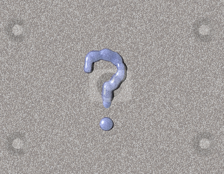 To use this stock image in your creative project, please select the size you need over to the right and click the "Add to Cart" button.
Your downloaded image will come with the Cutcaster watermark removed so don’t worry about the watermark you see on this page. Quest stock photo, Liquid question mark on stone background - 3d illustration by J?