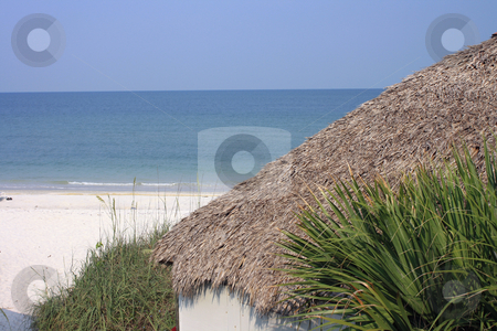 To use this stock image in your creative project, please select the size you need over to the right and click the "Add to Cart" button.
Your downloaded image will come with the Cutcaster watermark removed so don’t worry about the watermark you see on this page. Beach house stock photo, Photographs showing part of a beach house with the sea in the background by Carlos Melillo