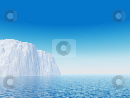 To use this stock image in your creative project, please select the size you need over to the right and click the "Add to Cart" button.
Your downloaded image will come with the Cutcaster watermark removed so don’t worry about the watermark you see on this page. Ice stock photo, Iceberg against blue sky - 3d illustration by J?