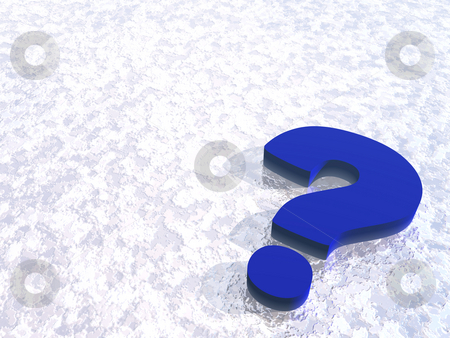 To use this stock image in your creative project, please select the size you need over to the right and click the "Add to Cart" button.
Your downloaded image will come with the Cutcaster watermark removed so don’t worry about the watermark you see on this page. Question mark stock photo, Bl question mark on snow background - 3d illustration by J?