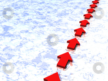 To use this stock image in your creative project, please select the size you need over to the right and click the "Add to Cart" button.
Your downloaded image will come with the Cutcaster watermark removed so don’t worry about the watermark you see on this page. Direction stock photo, Direction pointer on snow background - 3d illustration by J?