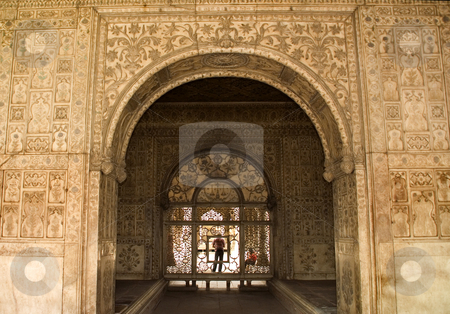 To use this stock image in your creative project, please select the size you need over to the right and click the "Add to Cart" button.
Your downloaded image will come with the Cutcaster watermark removed so don’t worry about the watermark you see on this page. Mughal Designs on Interior Red Fort, Delhi, India stock photo, Designs on Walls inside of Red Fort, Delhi, India by William Perry