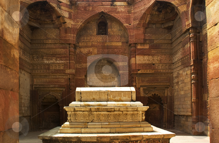 To use this stock image in your creative project, please select the size you need over to the right and click the "Add to Cart" button.
Your downloaded image will come with the Cutcaster watermark removed so don’t worry about the watermark you see on this page. Iltumish Tomb Qutab Minar Delhi India stock photo, Iltumish Tomb surrounded by carved sandstone walls Qutab Minar, Delhi, India by William Perry