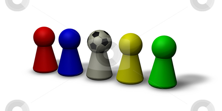 To use this stock image in your creative project, please select the size you need over to the right and click the "Add to Cart" button.
Your downloaded image will come with the Cutcaster watermark removed so don’t worry about the watermark you see on this page. Soccer head stock photo, Play figures - multicolored and a soccerhead by J?