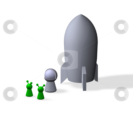 To use this stock image in your creative project, please select the size you need over to the right and click the "Add to Cart" button.
Your downloaded image will come with the Cutcaster watermark removed so don’t worry about the watermark you see on this page. Spaceman stock photo, Play figures aliens and spaceman with spaceship by J?