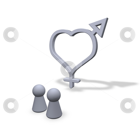 To use this stock image in your creative project, please select the size you need over to the right and click the "Add to Cart" button.
Your downloaded image will come with the Cutcaster watermark removed so don’t worry about the watermark you see on this page. Love stock photo, Play figures and symbols male female at heart by J?