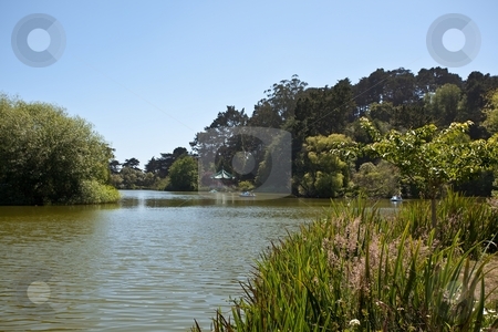 To use this stock image in your creative project, please select the size you need over to the right and click the "Add to Cart" button.
Your downloaded image will come with the Cutcaster watermark removed so don’t worry about the watermark you see on this page. Stow Lake stock photo, Stow Lake surrounds the prominent Strawberry Hill, now an island with an electrically pumped waterfall. by Mariusz Jurgielewicz