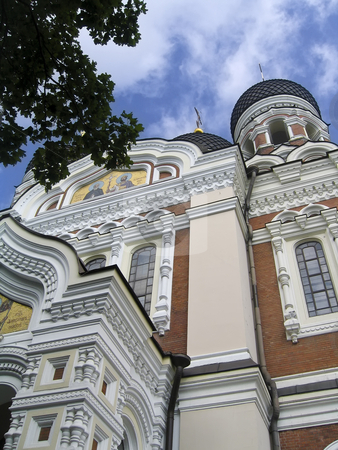 To use this stock image in your creative project, please select the size you need over to the right and click the "Add to Cart" button.
Your downloaded image will come with the Cutcaster watermark removed so don’t worry about the watermark you see on this page. St. Alexander Nevsky Cathedral in Tallinn stock photo, The orthodox dedicated to St. Alexander Nevsky dominates the hill of Toompea, in the old town of Tallinn, Estonia by Alessandro Rizzolli