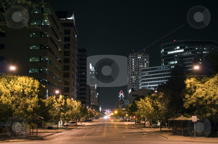 To use this stock image in your creative project, please select the size you need over to the right and click the "Add to Cart" button.
Your downloaded image will come with the Cutcaster watermark removed so don’t worry about the watermark you see on this page. Downtown Austin, Texas at Night stock photo, A very pretty night in Austin, Texas. by Brandon Seidel