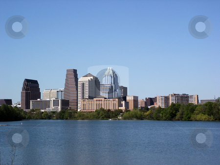 To use this stock image in your creative project, please select the size you need over to the right and click the "Add to Cart" button.
Your downloaded image will come with the Cutcaster watermark removed so don’t worry about the watermark you see on this page. Downtown Austin, Texas stock photo, A nice clear shot of downtown Austin, Texas from across Town Lake. by Brandon Seidel