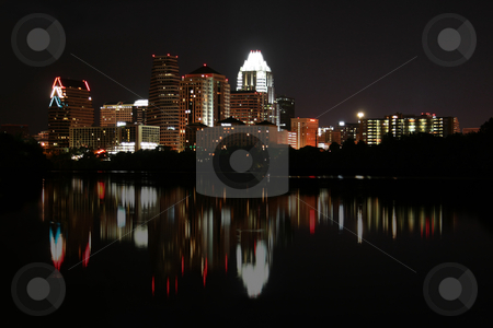 To use this stock image in your creative project, please select the size you need over to the right and click the "Add to Cart" button.
Your downloaded image will come with the Cutcaster watermark removed so don’t worry about the watermark you see on this page. Downtown Austin, Texas at Night stock photo, A very pretty night in Austin, Texas. This shot was taken from across Town Lake downtown. A very useful image for Austin related content. by Brandon Seidel