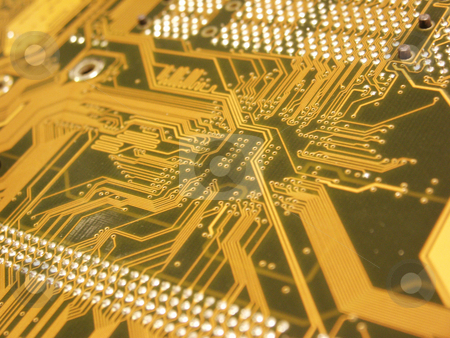 To use this stock image in your creative project, please select the size you need over to the right and click the "Add to Cart" button.
Your downloaded image will come with the Cutcaster watermark removed so don’t worry about the watermark you see on this page. Computer Circuit Board stock photo, A close up shot of the backside of a computer circuit board, also known as a motherboard. by Brandon Seidel