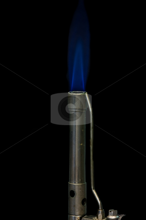 To use this stock image in your creative project, please select the size you need over to the right and click the "Add to Cart" button.
Your downloaded image will come with the Cutcaster watermark removed so don’t worry about the watermark you see on this page. Bunsen burner stock photo, Bunsen burner with flame, isolated on black by Arek Rainczuk