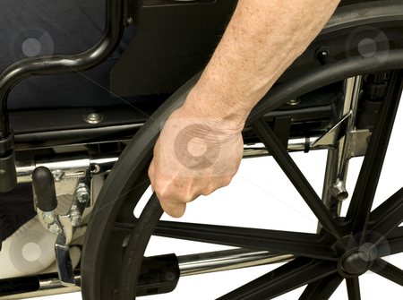 To use this stock image in your creative project, please select the size you need over to the right and click the "Add to Cart" button.
Your downloaded image will come with the Cutcaster watermark removed so don’t worry about the watermark you see on this page. Older hand on wheel chair stock photo, Older hand on wheel chair pushing by John Teeter