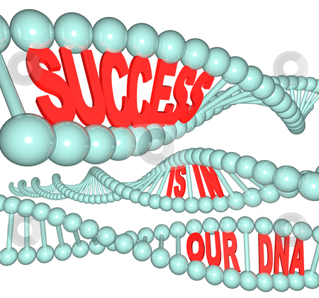 To use this stock image in your creative project, please select the size you need over to the right and click the "Add to Cart" button.
Your downloaded image will come with the Cutcaster watermark removed so don’t worry about the watermark you see on this page. Success is in Our DNA stock photo, Spiral strands containing the words Success is in Our DNA by Chris Lamphear