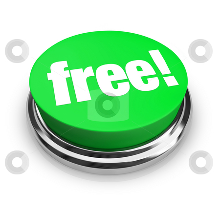 To use this stock image in your creative project, please select the size you need over to the right and click the "Add to Cart" button.
Your downloaded image will come with the Cutcaster watermark removed so don’t worry about the watermark you see on this page. Free - Green Button stock photo, A green button with the word Free on it by Chris Lamphear