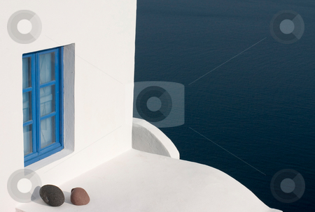 To use this stock image in your creative project, please select the size you need over to the right and click the "Add to Cart" button.
Your downloaded image will come with the Cutcaster watermark removed so don’t worry about the watermark you see on this page. Blue window stock photo, White wall with blue window and stones by Wiktor Bubniak