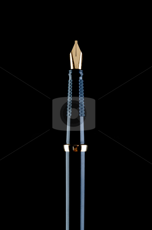 To use this stock image in your creative project, please select the size you need over to the right and click the "Add to Cart" button.
Your downloaded image will come with the Cutcaster watermark removed so don’t worry about the watermark you see on this page. Vertical image of a black fountain pen on black stock photo, Vertical image of a black fountain pen on black by Vince Clements