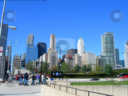 To use this stock image in your creative project, please select the size you need over to the right and click the "Add to Cart" button.
Your downloaded image will come with the Cutcaster watermark removed so don’t worry about the watermark you see on this page. Chicago famous Skyline stock photo, Chicago famous Skyline from across parks and Lake Michigan by Daniela Mangiuca