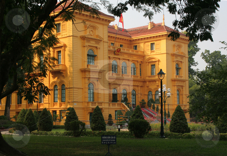 To use this stock image in your creative project, please select the size you need over to the right and click the "Add to Cart" button.
Your downloaded image will come with the Cutcaster watermark removed so don’t worry about the watermark you see on this page. President Palace Hanoi Vietnam stock photo, President's Yellow Palace Hanoi Vietnam by William Perry