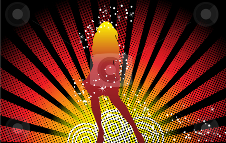 To use this stock image in your creative project, please select the size you need over to the right and click the "Add to Cart" button.
Your downloaded image will come with the Cutcaster watermark removed so don’t worry about the watermark you see on this page. Girl Dancing Stars stock vector clipart, Sexy girl dancing with stars over grunge background by Augusto Cabral Graphiste Rennes