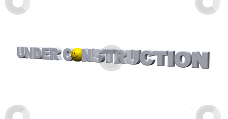 To use this stock image in your creative project, please select the size you need over to the right and click the "Add to Cart" button.
Your downloaded image will come with the Cutcaster watermark removed so don’t worry about the watermark you see on this page. Under construction stock photo, The words under construction with smiley - 3d illustration by J?