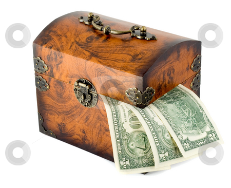 To use this stock image in your creative project, please select the size you need over to the right and click the "Add to Cart" button.
Your downloaded image will come with the Cutcaster watermark removed so don’t worry about the watermark you see on this page. Treasure chest stock photo, Closed money treasure chest by Vladyslav Danilin