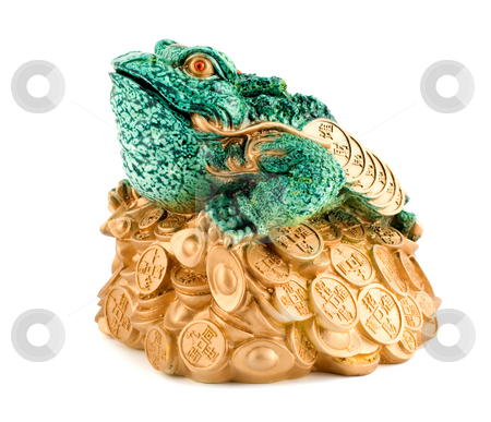 To use this stock image in your creative project, please select the size you need over to the right and click the "Add to Cart" button.
Your downloaded image will come with the Cutcaster watermark removed so don’t worry about the watermark you see on this page. Frog symbol wealth stock photo, Frog symbol wealth close-up isolated on white background by Vladyslav Danilin