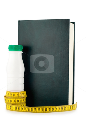 To use this stock image in your creative project, please select the size you need over to the right and click the "Add to Cart" button.
Your downloaded image will come with the Cutcaster watermark removed so don’t worry about the watermark you see on this page. Dieting book stock photo, Measuring tape, diet book,bottle milk isolated on white background by Vladyslav Danilin