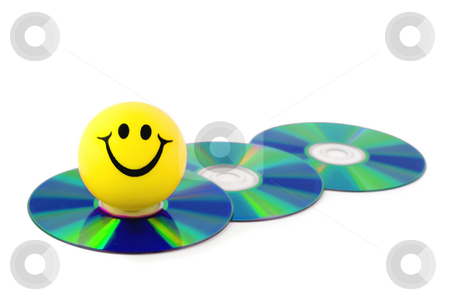 To use this stock image in your creative project, please select the size you need over to the right and click the "Add to Cart" button.
Your downloaded image will come with the Cutcaster watermark removed so don’t worry about the watermark you see on this page. Smiles stock photo, Smiles on dvd disk computer close-up isolated on white background by Vladyslav Danilin