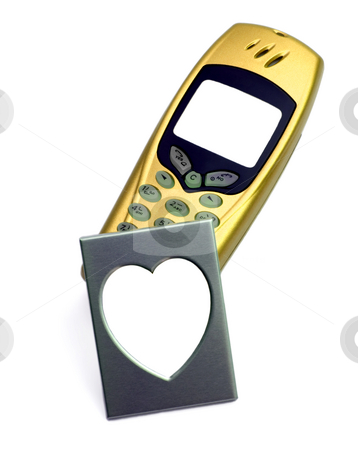 To use this stock image in your creative project, please select the size you need over to the right and click the "Add to Cart" button.
Your downloaded image will come with the Cutcaster watermark removed so don’t worry about the watermark you see on this page. Gold phone and photo frame stock photo, Golden telephone with photo Frame in the manner of heart,isolated in white background. by Vladyslav Danilin