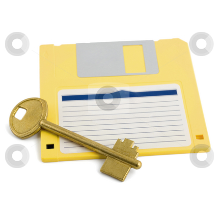 To use this stock image in your creative project, please select the size you need over to the right and click the "Add to Cart" button.
Your downloaded image will come with the Cutcaster watermark removed so don’t worry about the watermark you see on this page. Key on diskette symbol protection stock photo, Key on diskette symbol protection isolated on white background by Vladyslav Danilin