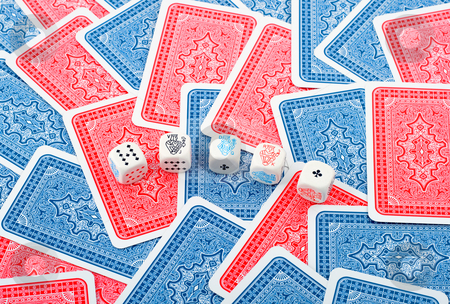 To use this stock image in your creative project, please select the size you need over to the right and click the "Add to Cart" button.
Your downloaded image will come with the Cutcaster watermark removed so don’t worry about the watermark you see on this page. Poker dice in cards background stock photo, Poker dice in cards background,could be used for casino background by Vladyslav Danilin