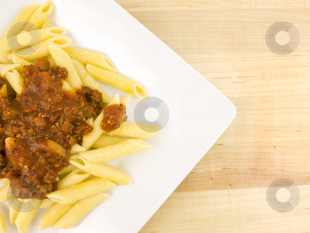 To use this stock image in your creative project, please select the size you need over to the right and click the "Add to Cart" button.
Your downloaded image will come with the Cutcaster watermark removed so don’t worry about the watermark you see on this page. Mostacolli with spaghetti sauce stock photo, Mostacolli with spaghetti sauce on a white plate by John Teeter