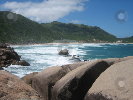 To use this stock image in your creative project, please select the size you need over to the right and click the "Add to Cart" button.
Your downloaded image will come with the Cutcaster watermark removed so don’t worry about the watermark you see on this page. Brazil Beach stock photo, A beautiful beach in Brazil by Giovanna Tucker