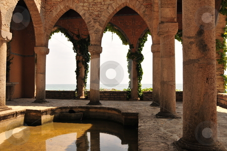 To use this stock image in your creative project, please select the size you need over to the right and click the "Add to Cart" button.
Your downloaded image will come with the Cutcaster watermark removed so don’t worry about the watermark you see on this page. The baths of queen Marie of Edinburgh stock photo, by Zheko Zhekov