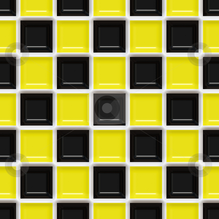 To use this stock image in your creative project, please select the size you need over to the right and click the "Add to Cart" button.
Your downloaded image will come with the Cutcaster watermark removed so don’t worry about the watermark you see on this page. Checkered Pattern stock photo, A yellow and black checkered squares texture that tiles seamlessly. by Todd Arena