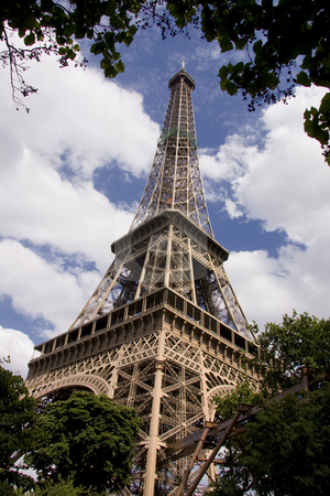 To use this stock image in your creative project, please select the size you need over to the right and click the "Add to Cart" button.
Your downloaded image will come with the Cutcaster watermark removed so don’t worry about the watermark you see on this page. Eiffel Tower stock photo, Eiffel Tower in Paris by Sasas Design
